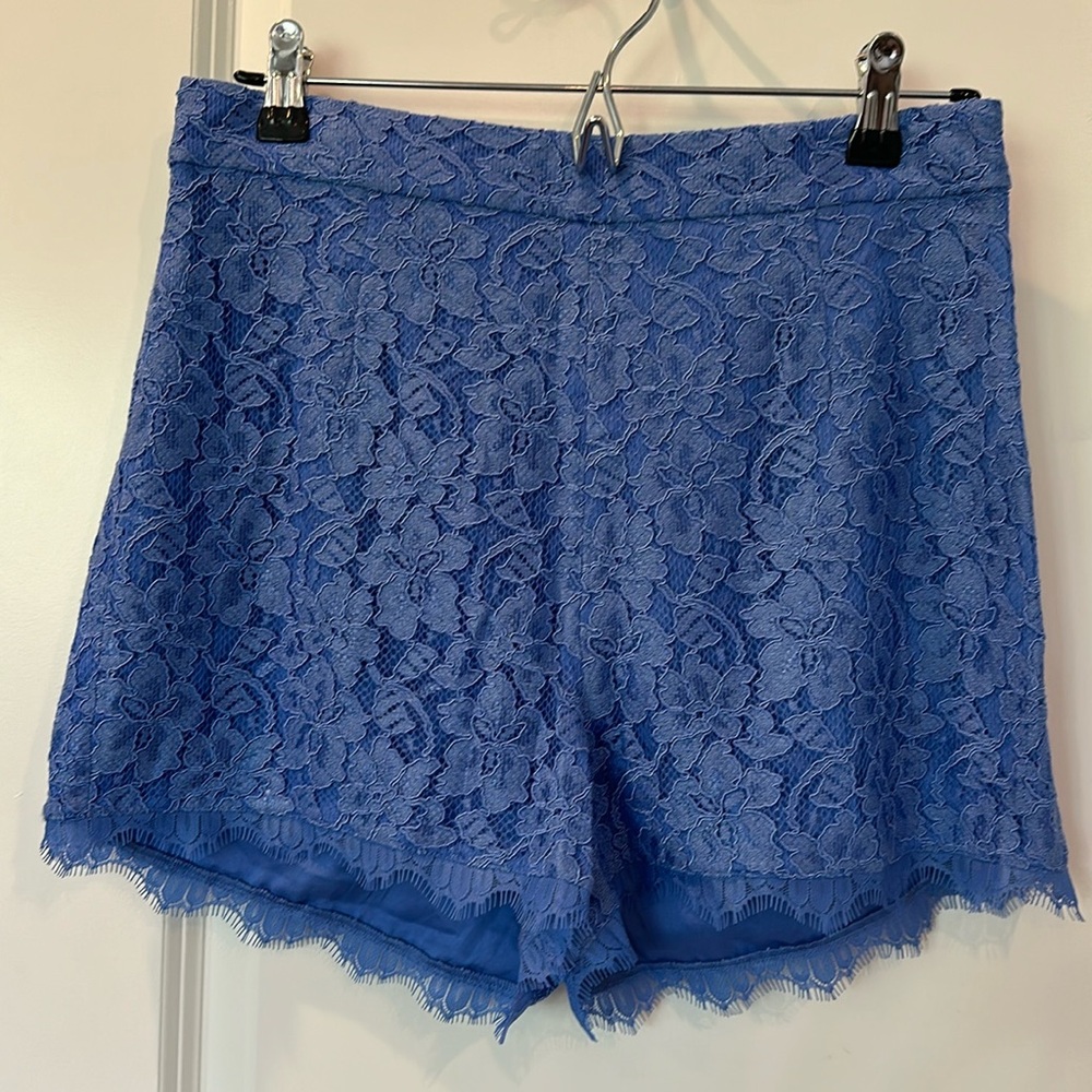 Diane Von Furstenberg Fausta lace shorts. 8